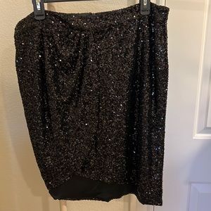 Forever 21 Plus Sequin Skirt